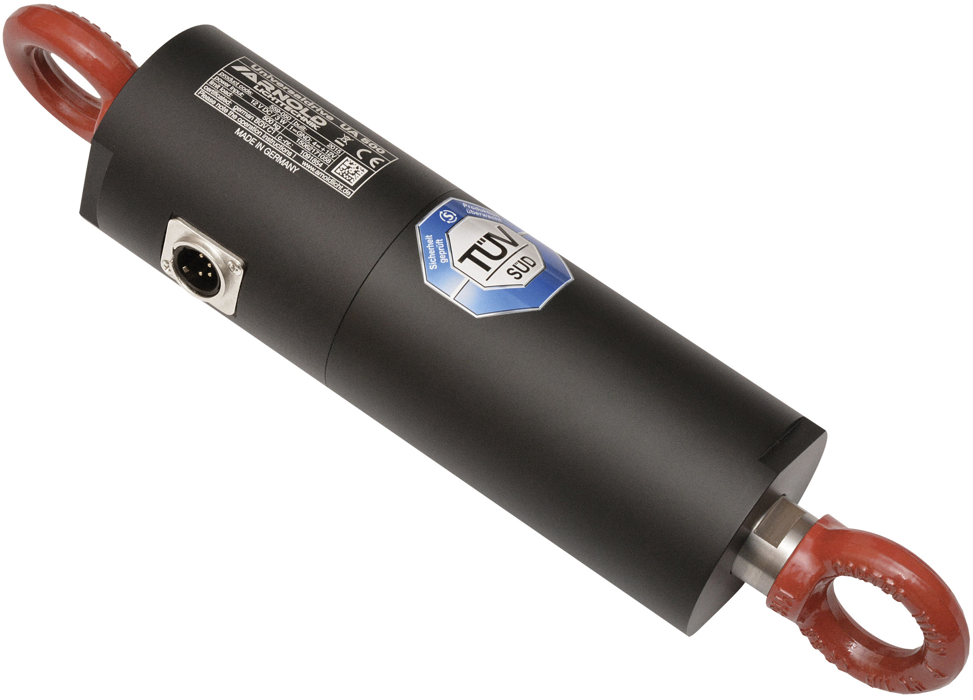 UA 500 Spiegelbol Aandrijfset + DMX Controller + 4-p. XLR-kabel + Flightcase