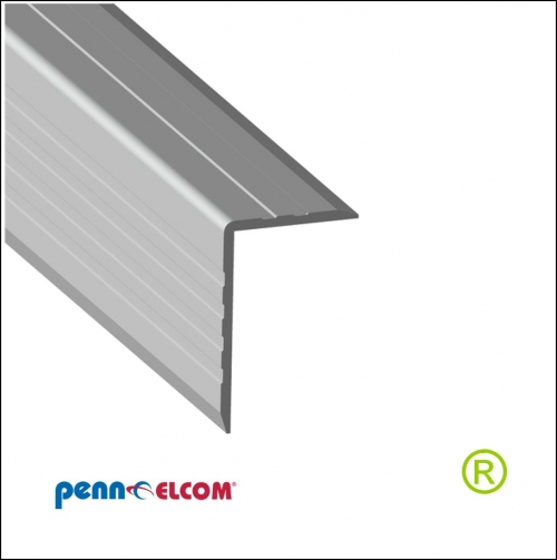 Asymmetrische Hoeklijn 30x20mm E0810Aluminium per 2 meter alleen voor afhalen