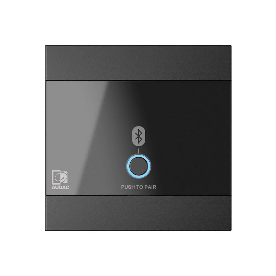 AUDAC WP220: Luxe Bluetooth Wandpaneel zwart