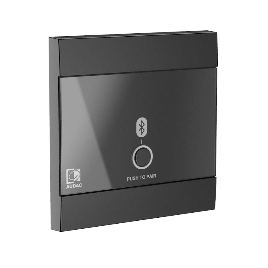 AUDAC WP220: Luxe Bluetooth Wandpaneel zwart