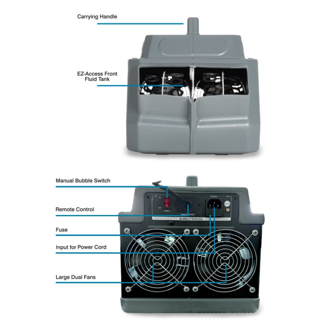 Lighting Bubbletron EX – Compacte High-Output Bellenblaasmachine