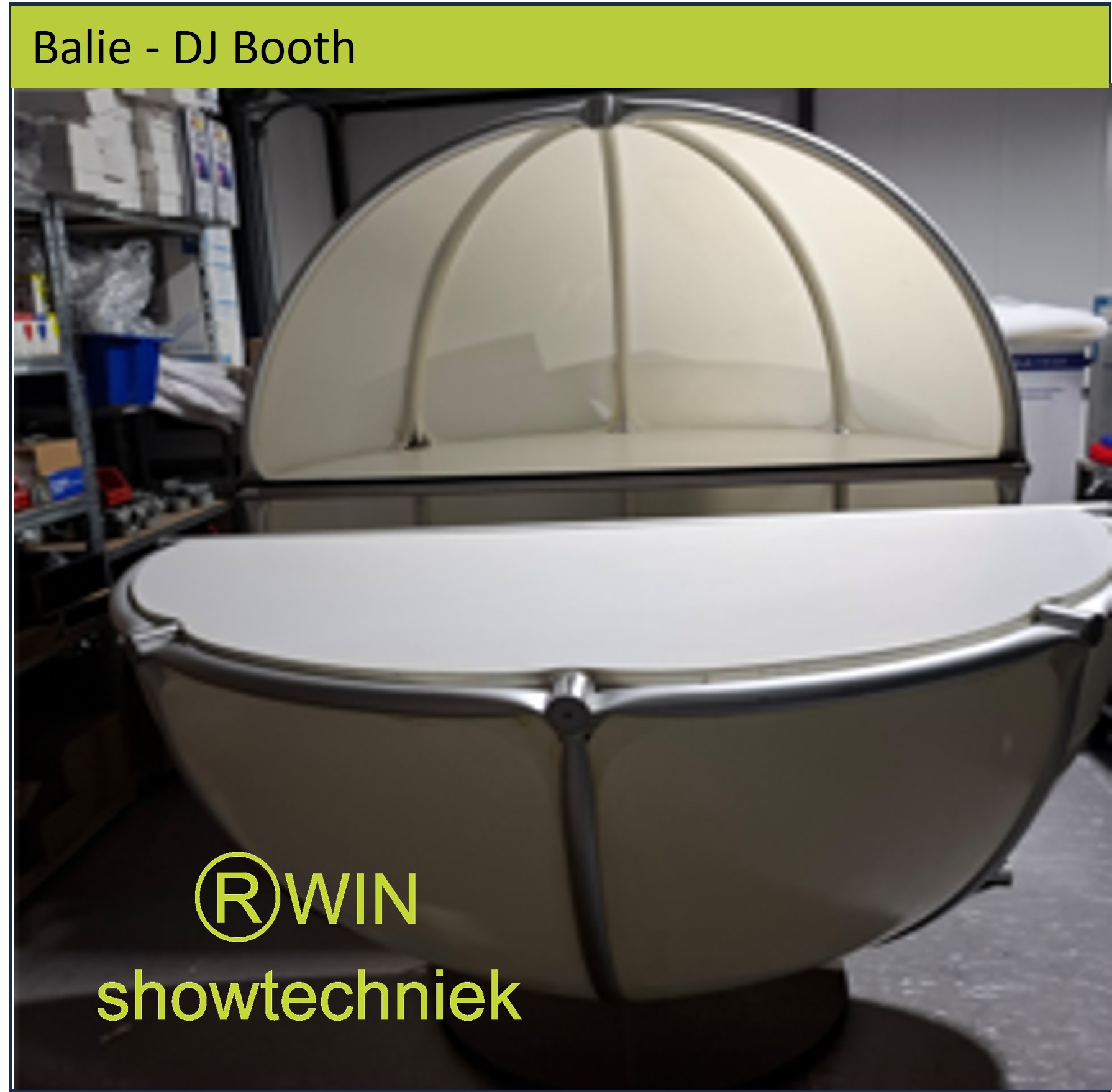 Balie DJ Booth 2 delig 