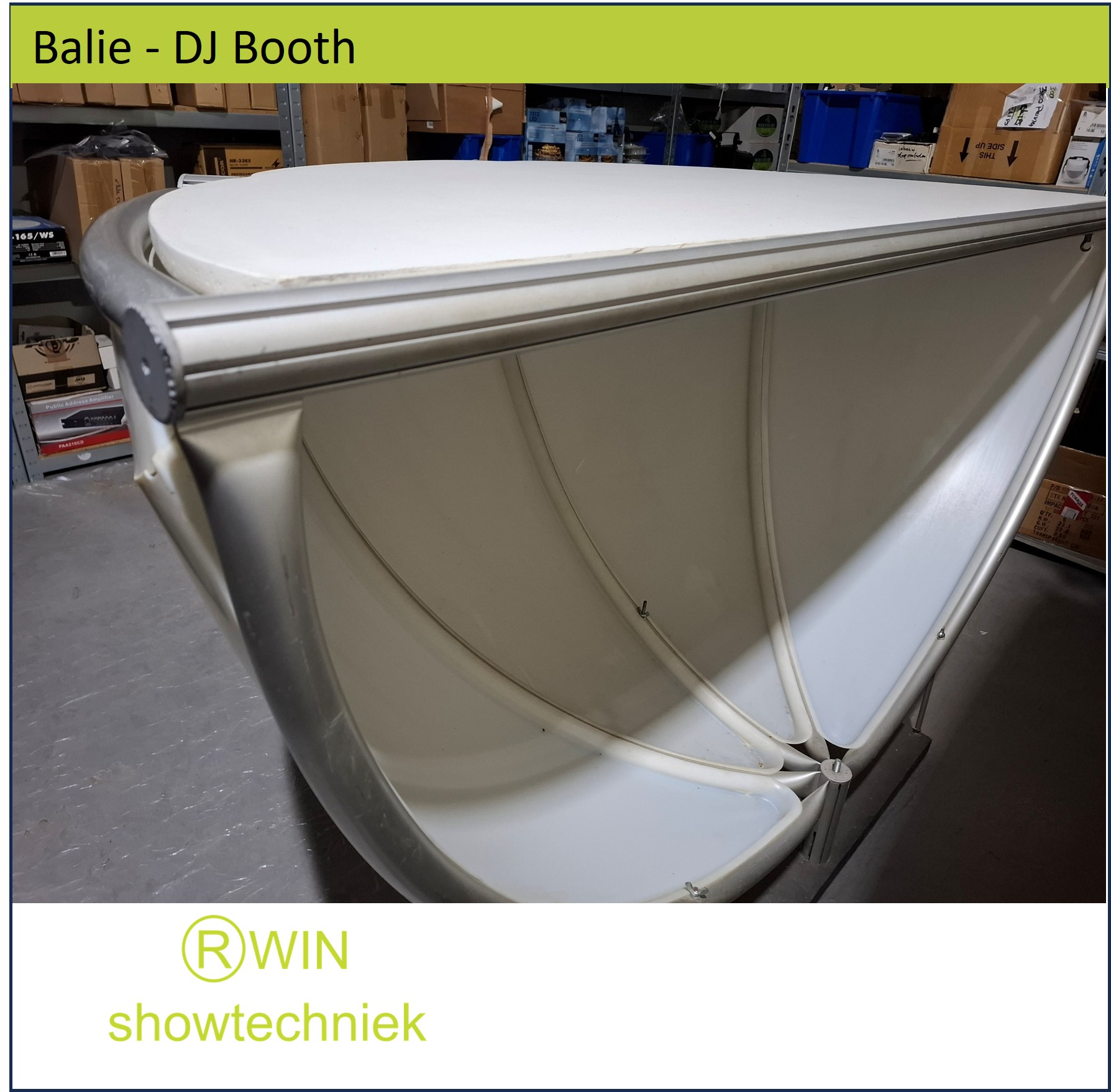 Balie DJ Booth 2 delig 
