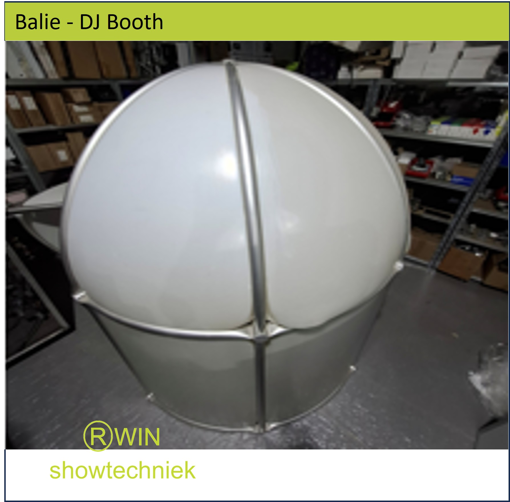 Balie DJ Booth 2 delig 