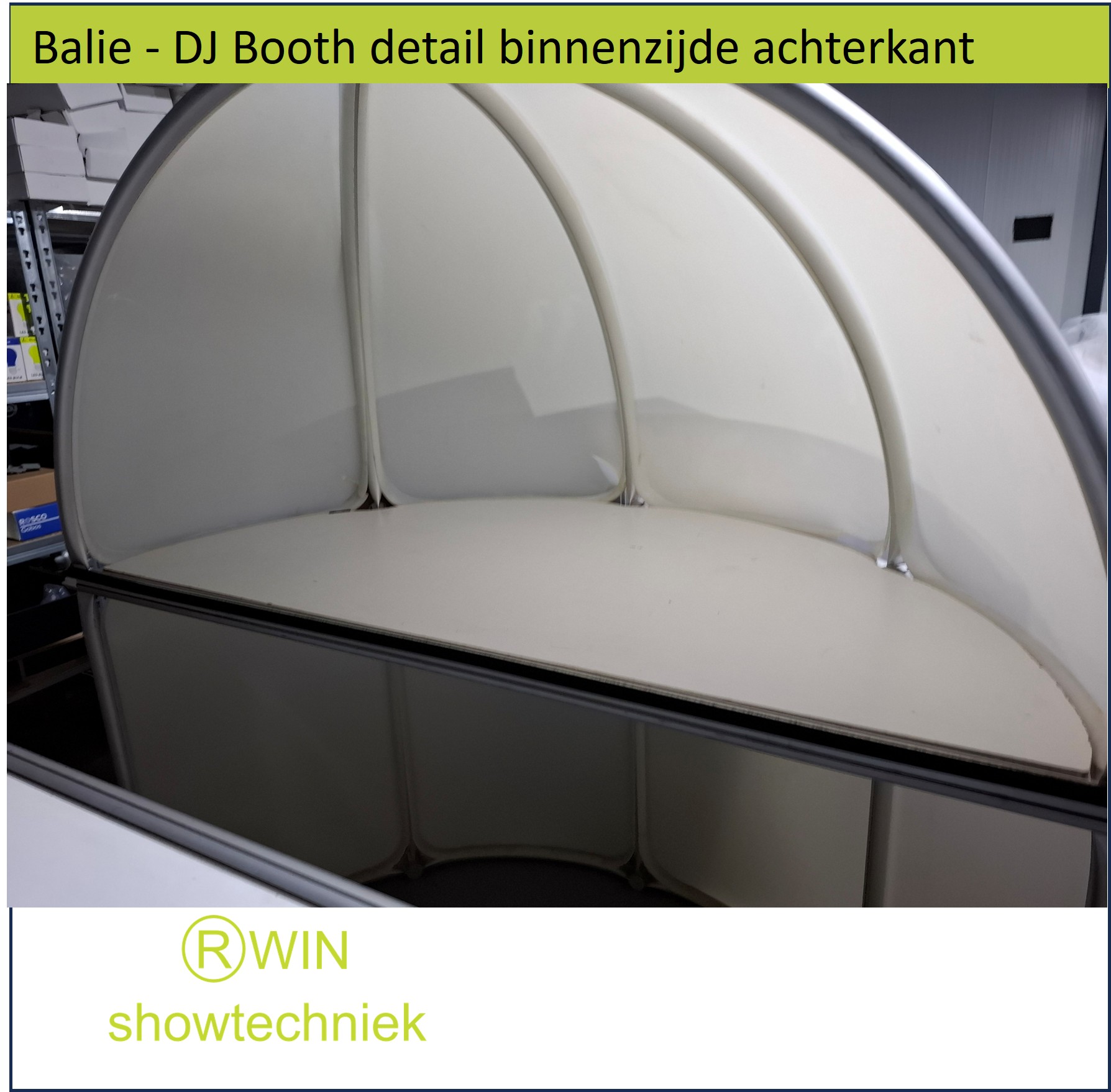 Balie DJ Booth 2 delig 
