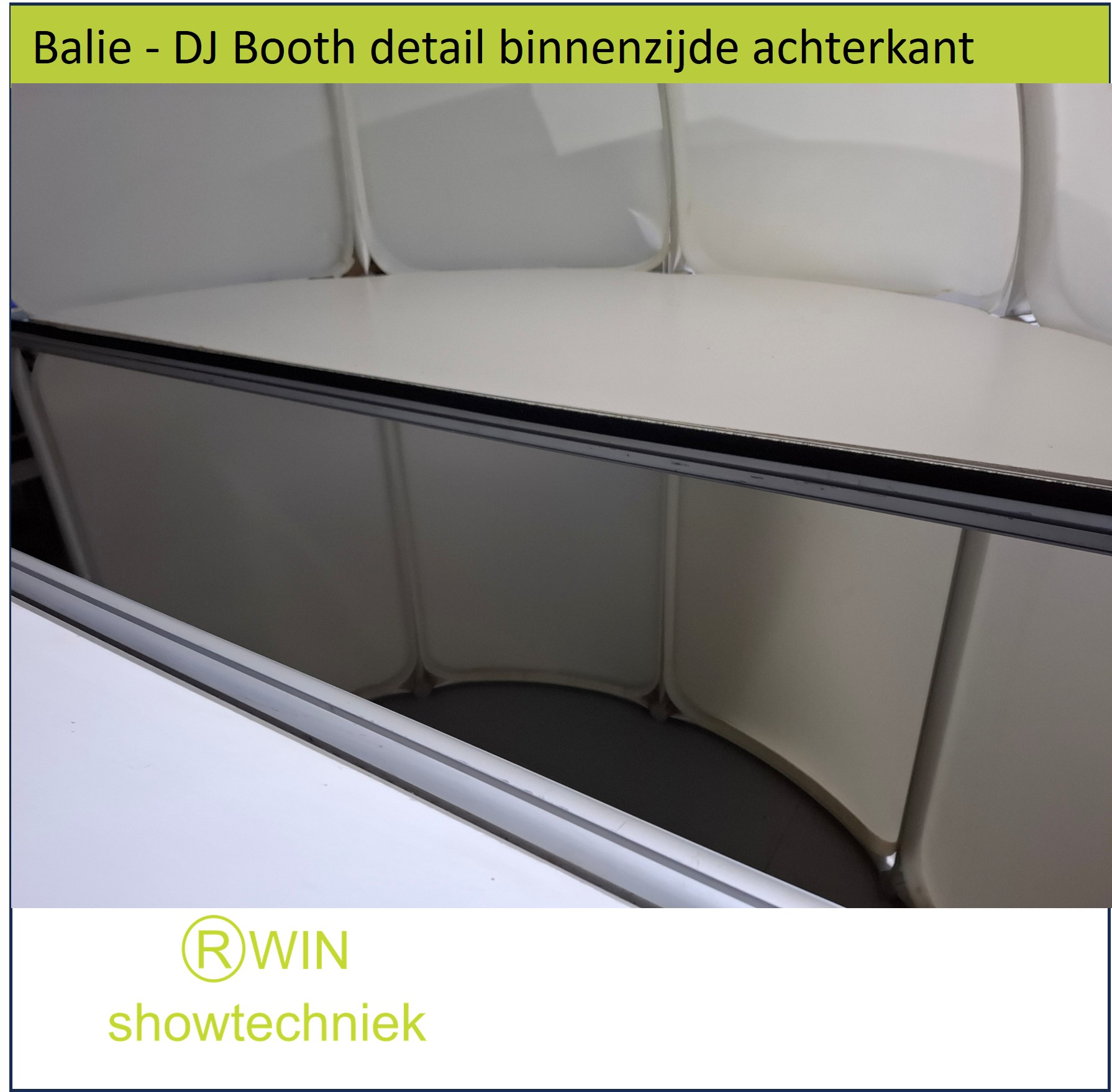 Balie DJ Booth 2 delig 