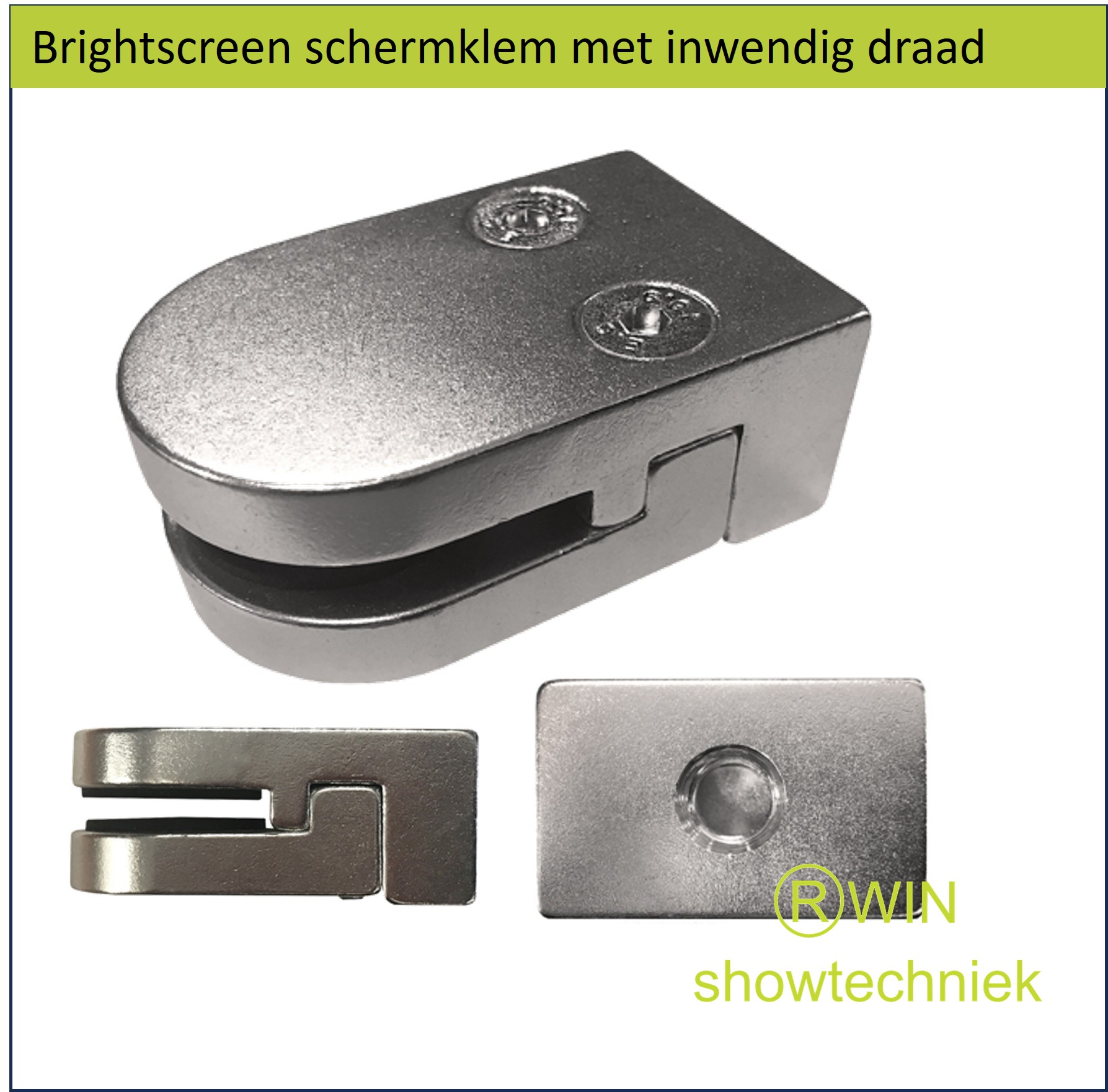 Brightscreen schermklem  