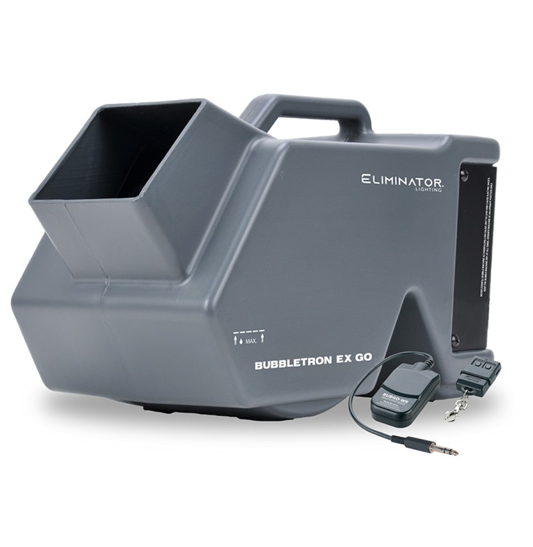 Lighting Bubbletron EX Go – Draagbare Bellenblaasmachine op Accu