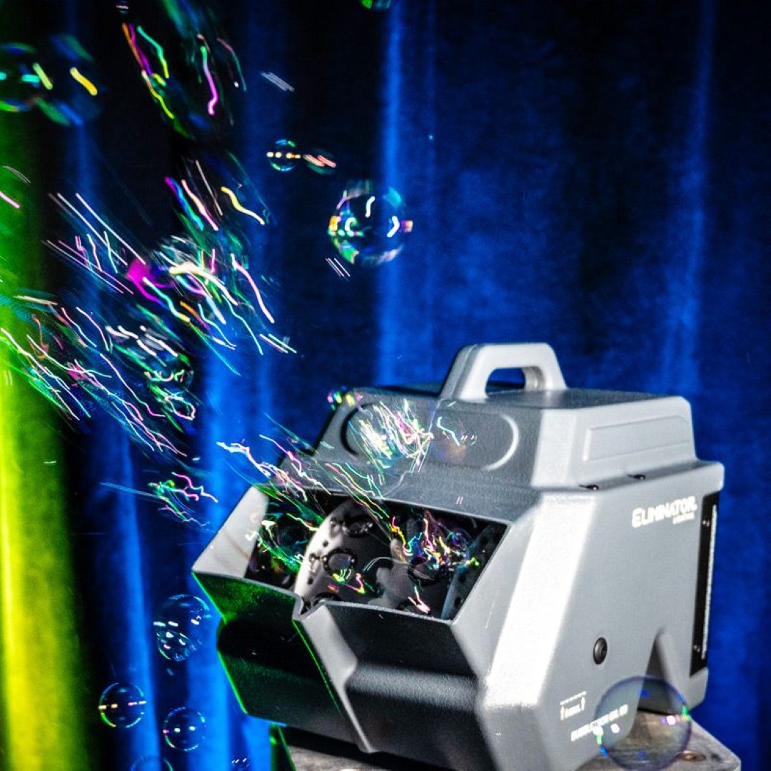Lighting Bubbletron EXL GO – XXL Mobiele Bellenblaasmachine op Accu