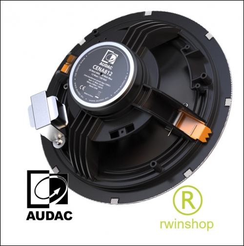 inbouw plafondluidspreker 8 inch 20 watt 100volt AUDAC CCENA812I W