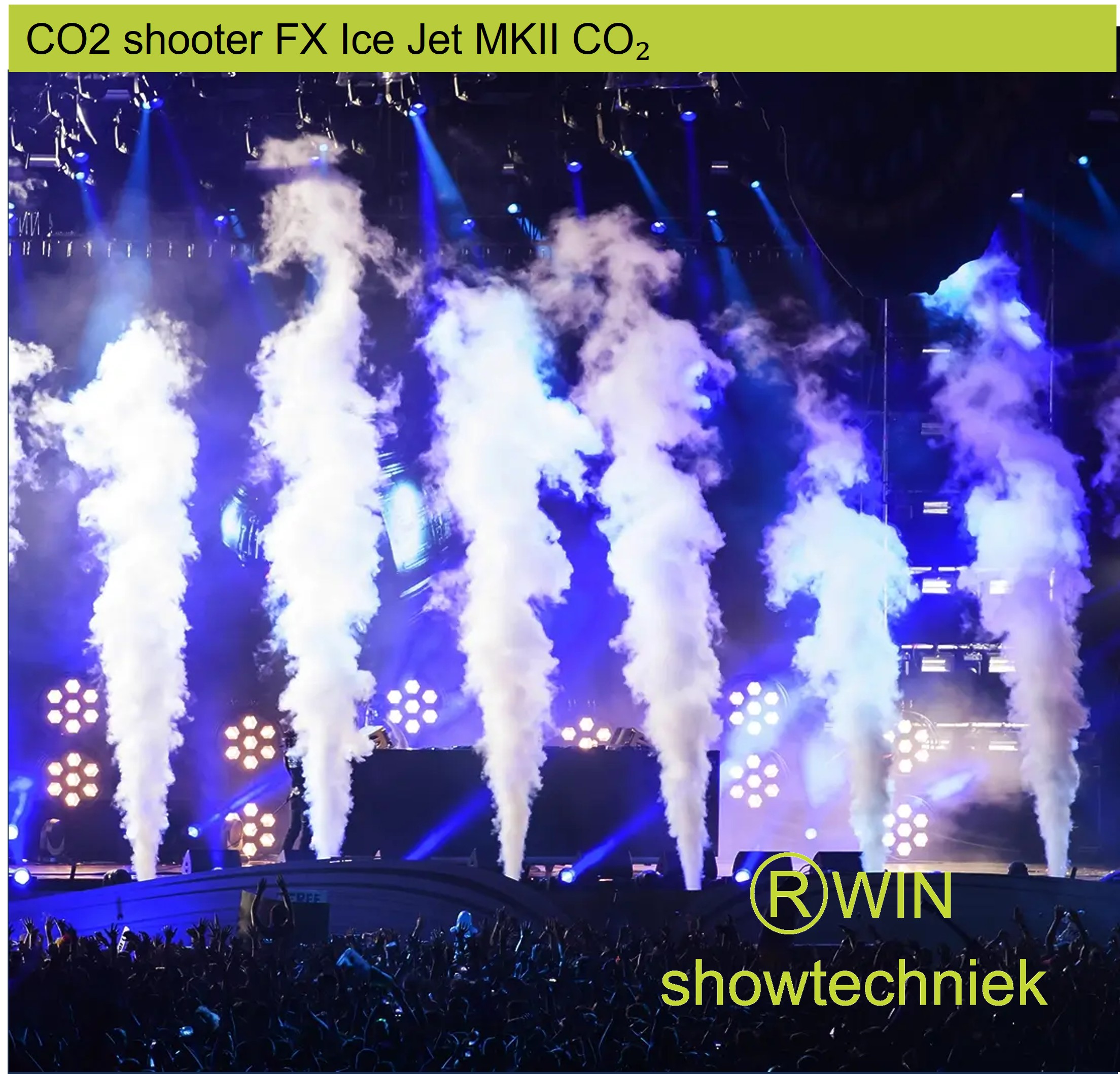 CO2 spuiter FX Ice Jet MKII CO2 Shooter