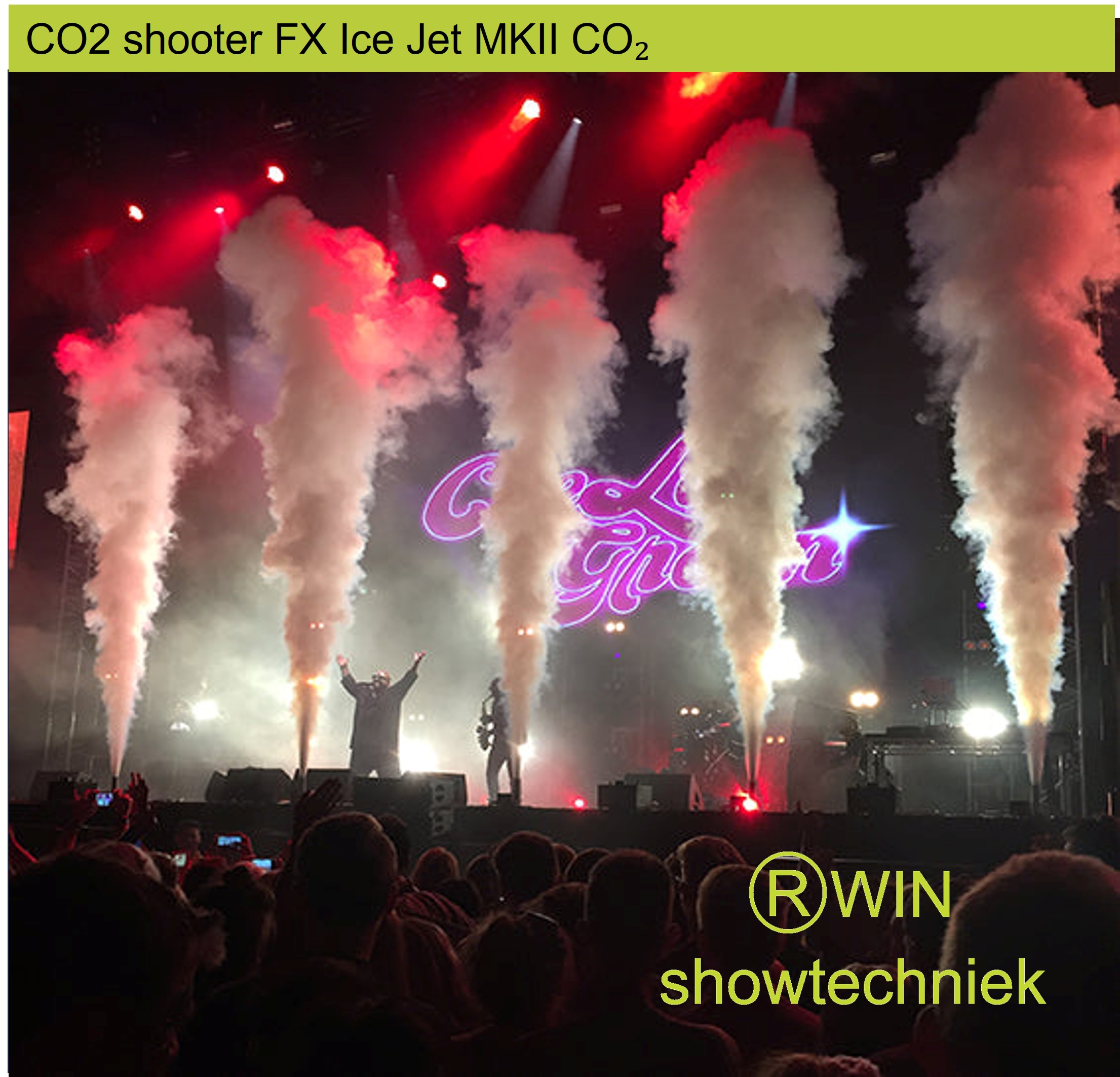 CO2 spuiter FX Ice Jet MKII CO2 Shooter