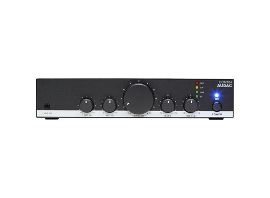 Mengunit versterker Com4 Powered Micxer 40watt 100volt 4 ohm COM104