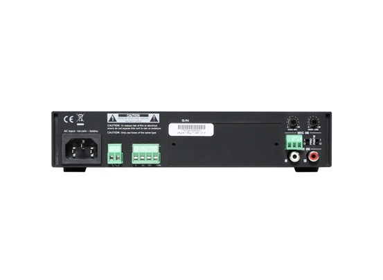 100 volt mengversterker 80 watt COM108