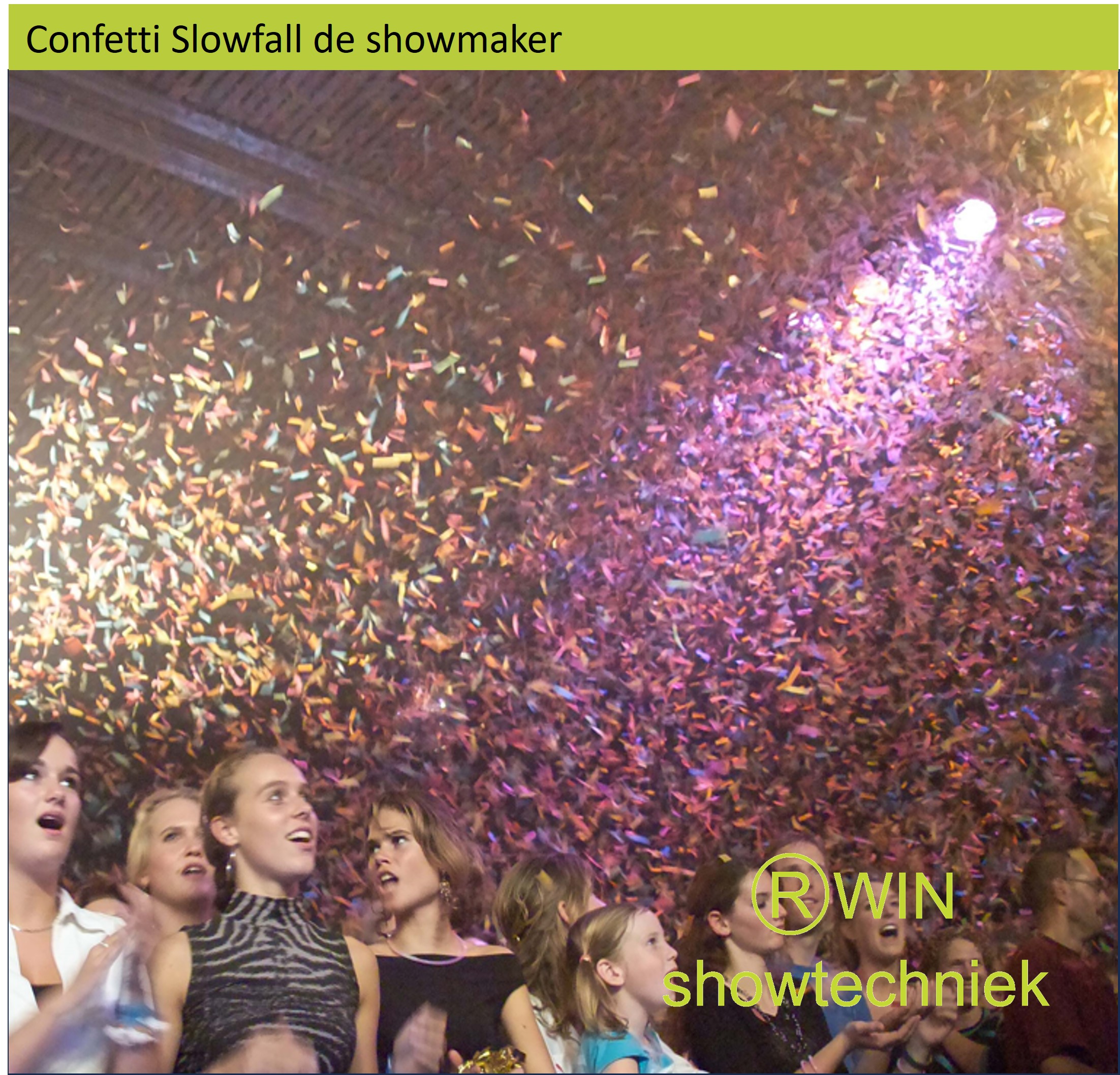 Lanceerstation FX Shot Elektrische Confetti Houder. 