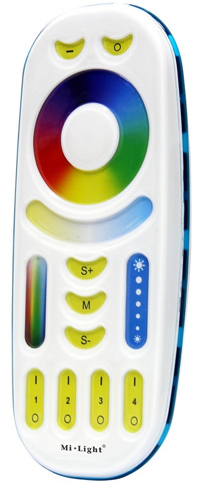 RGB+CCT Afstandsbediening 4-Zones – Wit
