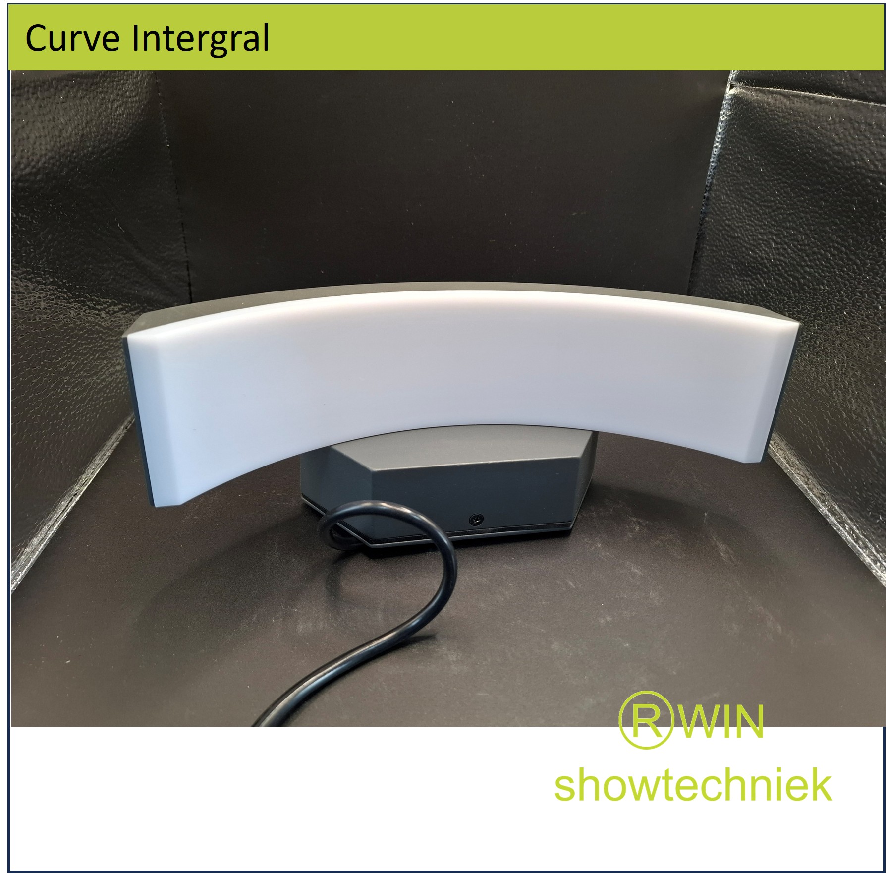  Integral Curve - outdoor wandlamp 7.5W 3000K 360lm IP54