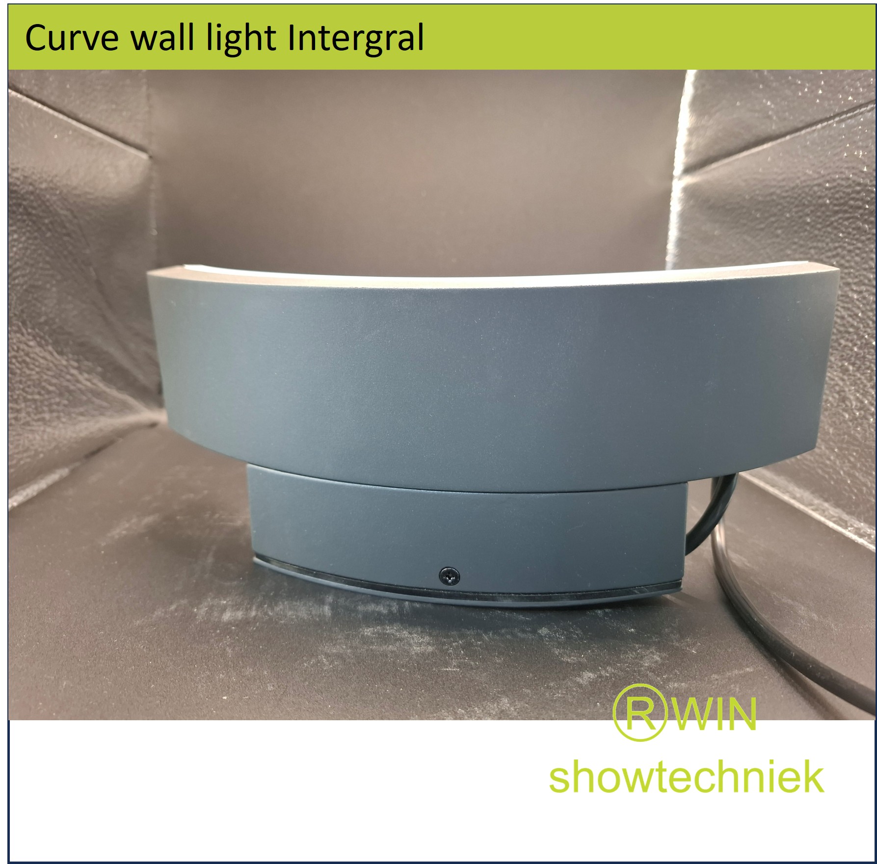  Integral Curve - outdoor wandlamp 7.5W 3000K 360lm IP54