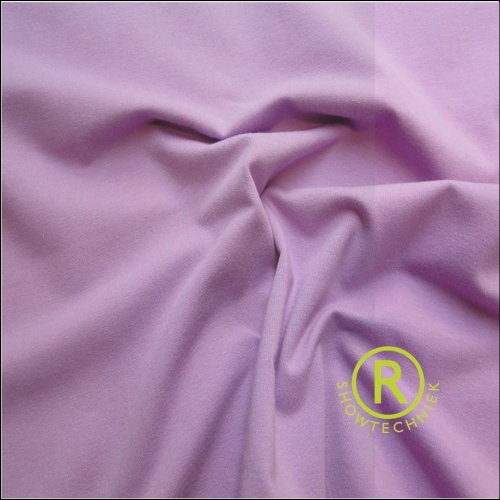 lila doek huren - 12 x 1,5 meter met twee tunnels