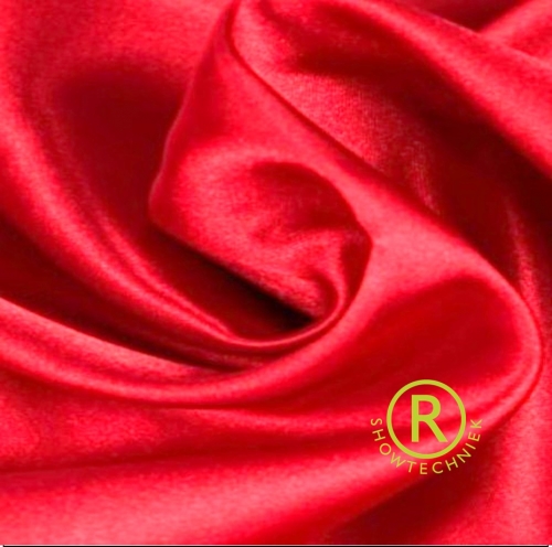 rood doek huren - 12 x 1,5 meter met twee tunnels