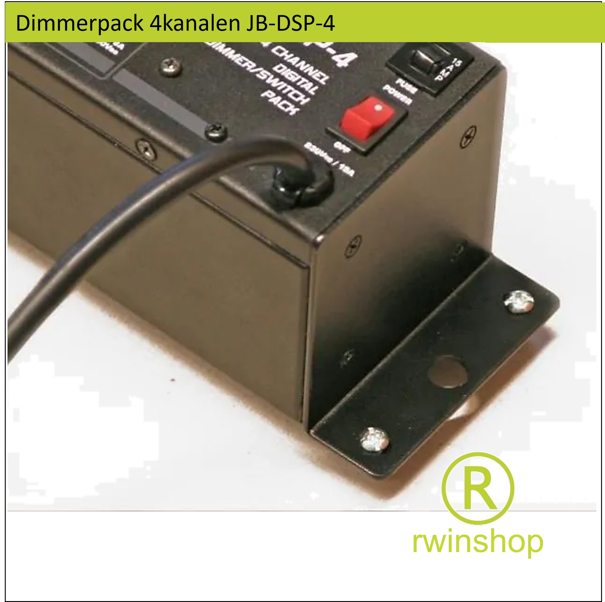 4 kanalen dimmerpack / switchpack DSP4