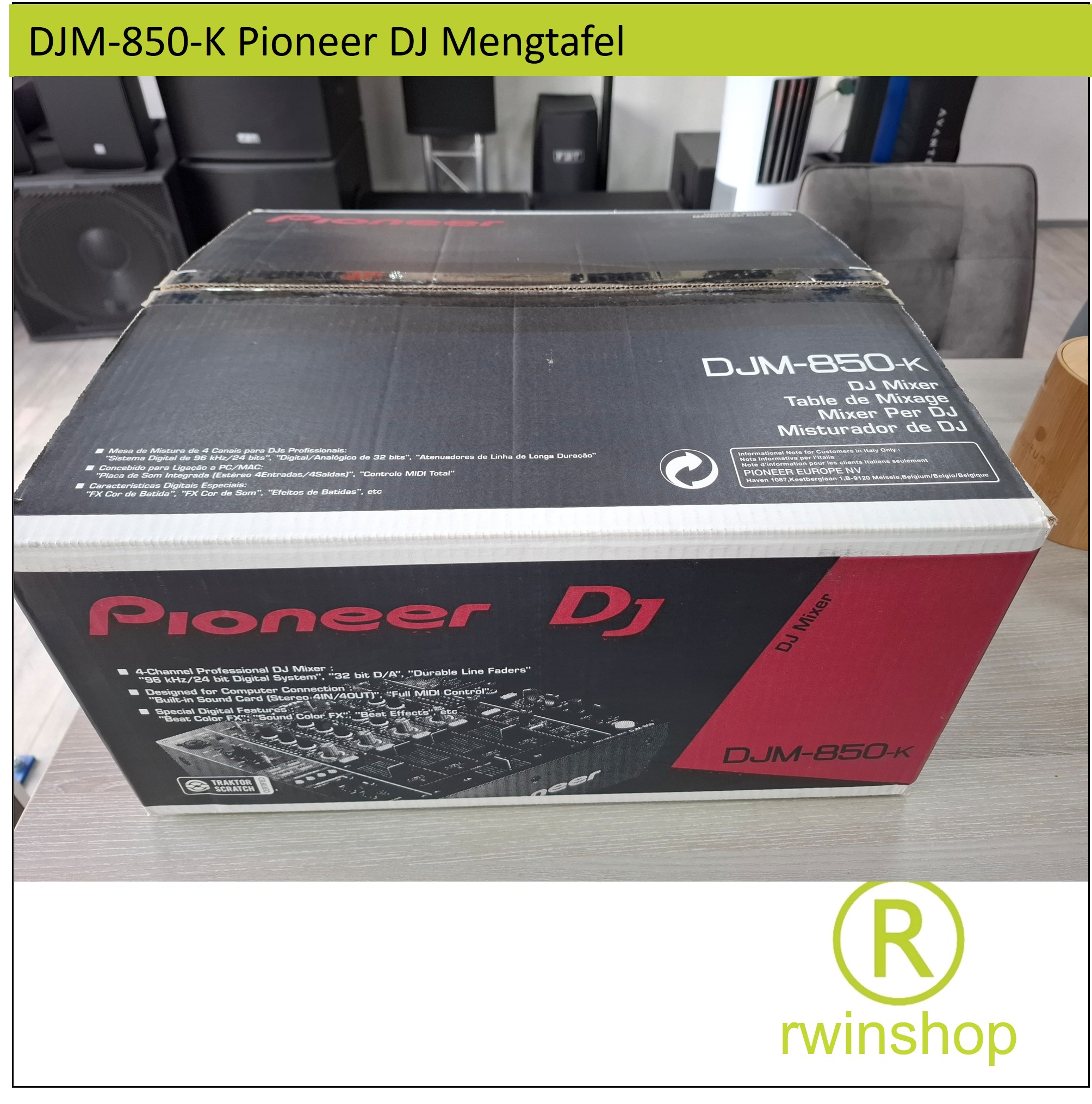 DJM-850-K Pioneer DJ Mengtafel Occasion