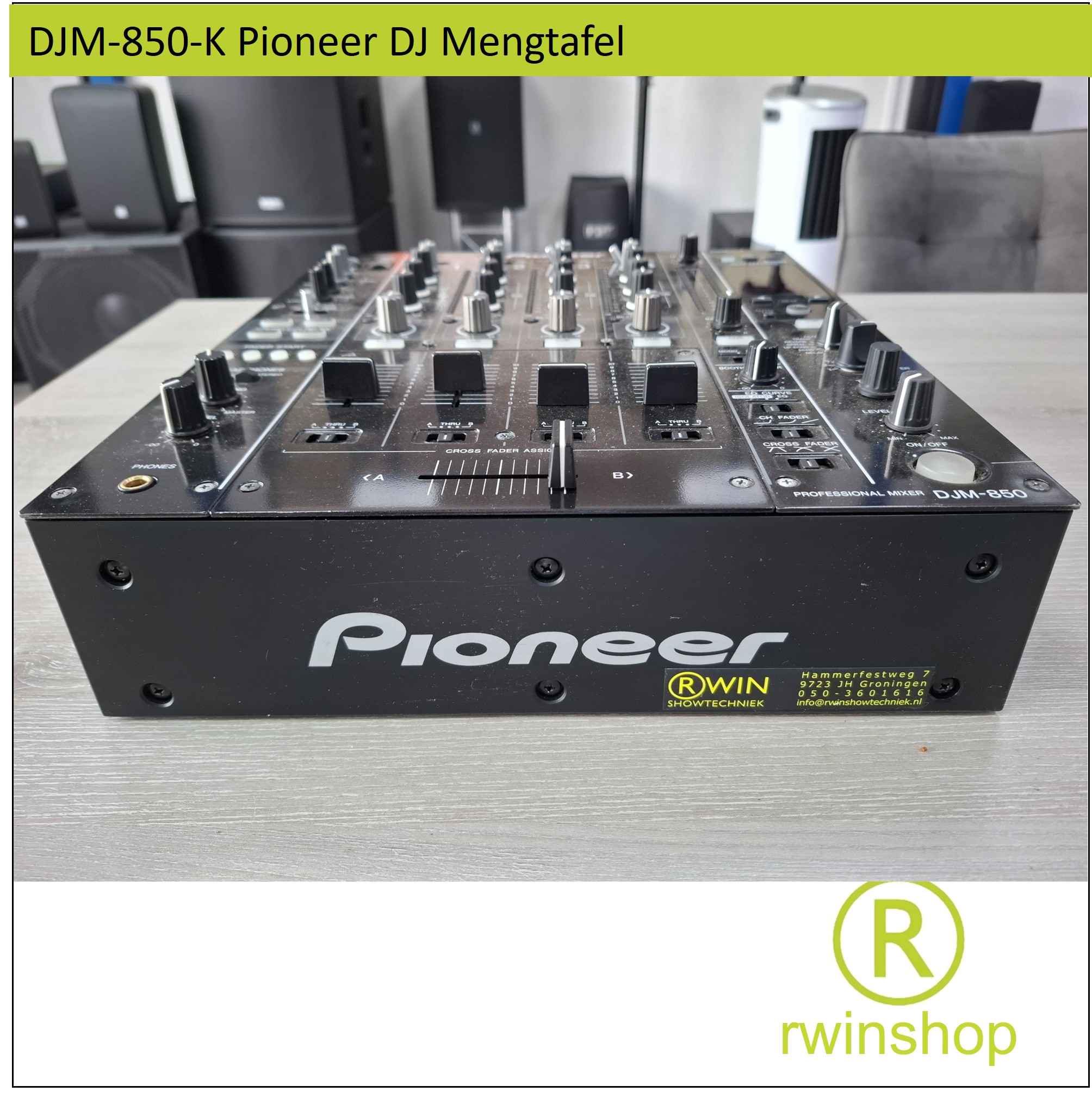 DJM-850-K Pioneer DJ Mengtafel Occasion