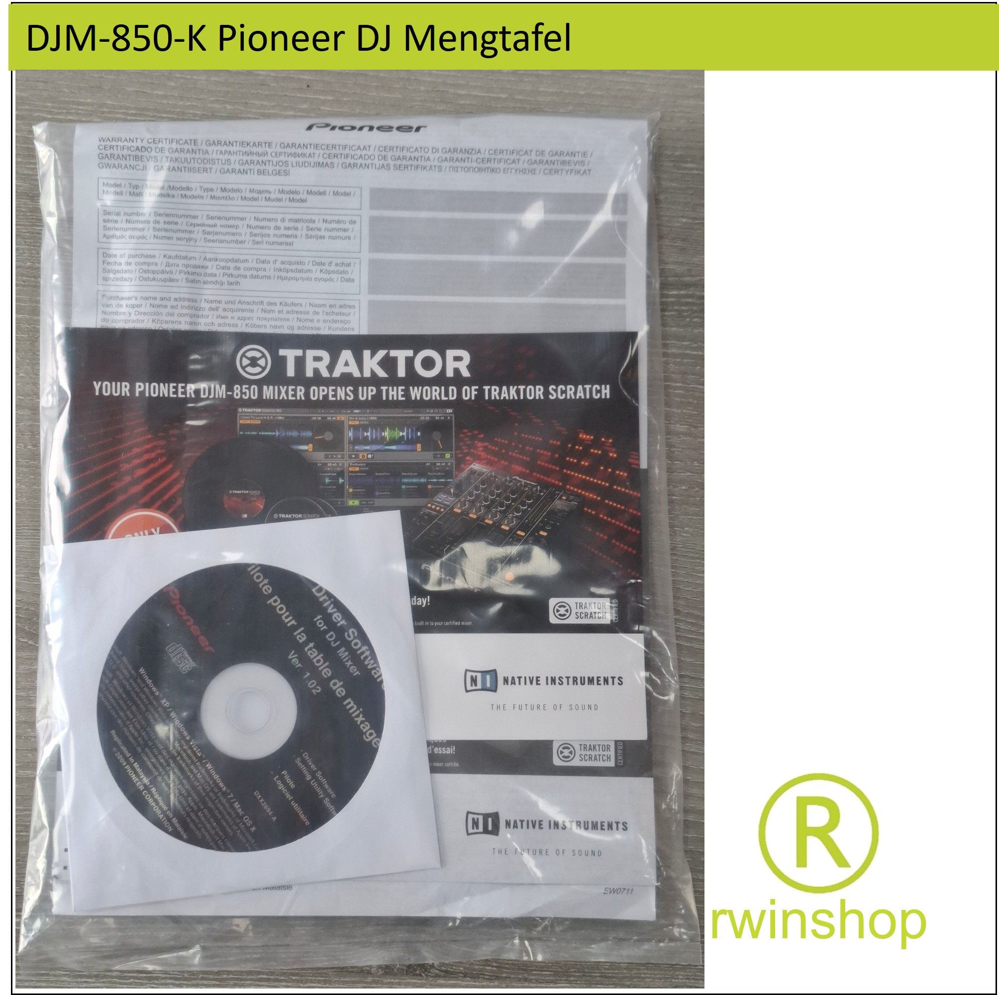 DJM-850-K Pioneer DJ Mengtafel Occasion