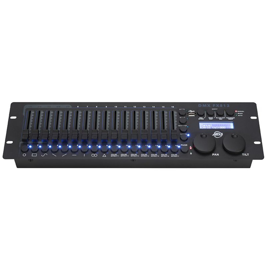DMX FX512 – Professionele 512-Kanaals DMX & RDM Lichtcontroller