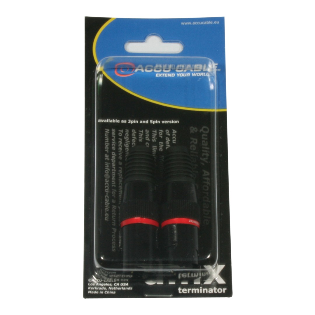 AC-DMXTERM-3/SET DMX terminator 3pin,SET
