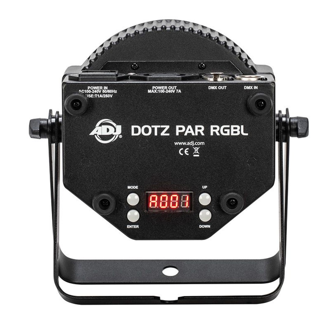 Dotz Par RGBL Professionele COB LED Flat Par met High-Output 