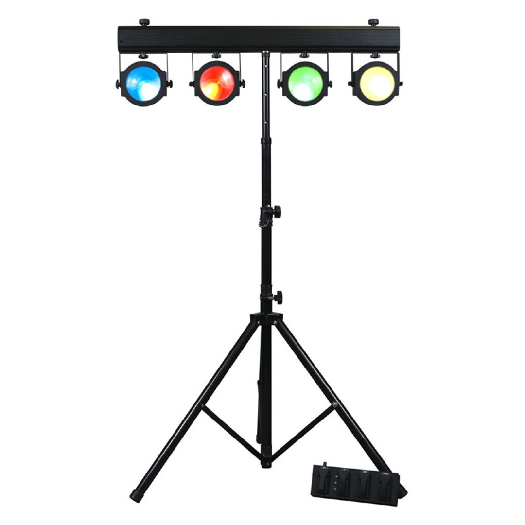 Dotz Tpar Sys Plus Compleet COB LED T-Bar Verlichtingssysteem met Statief en Voetbediening