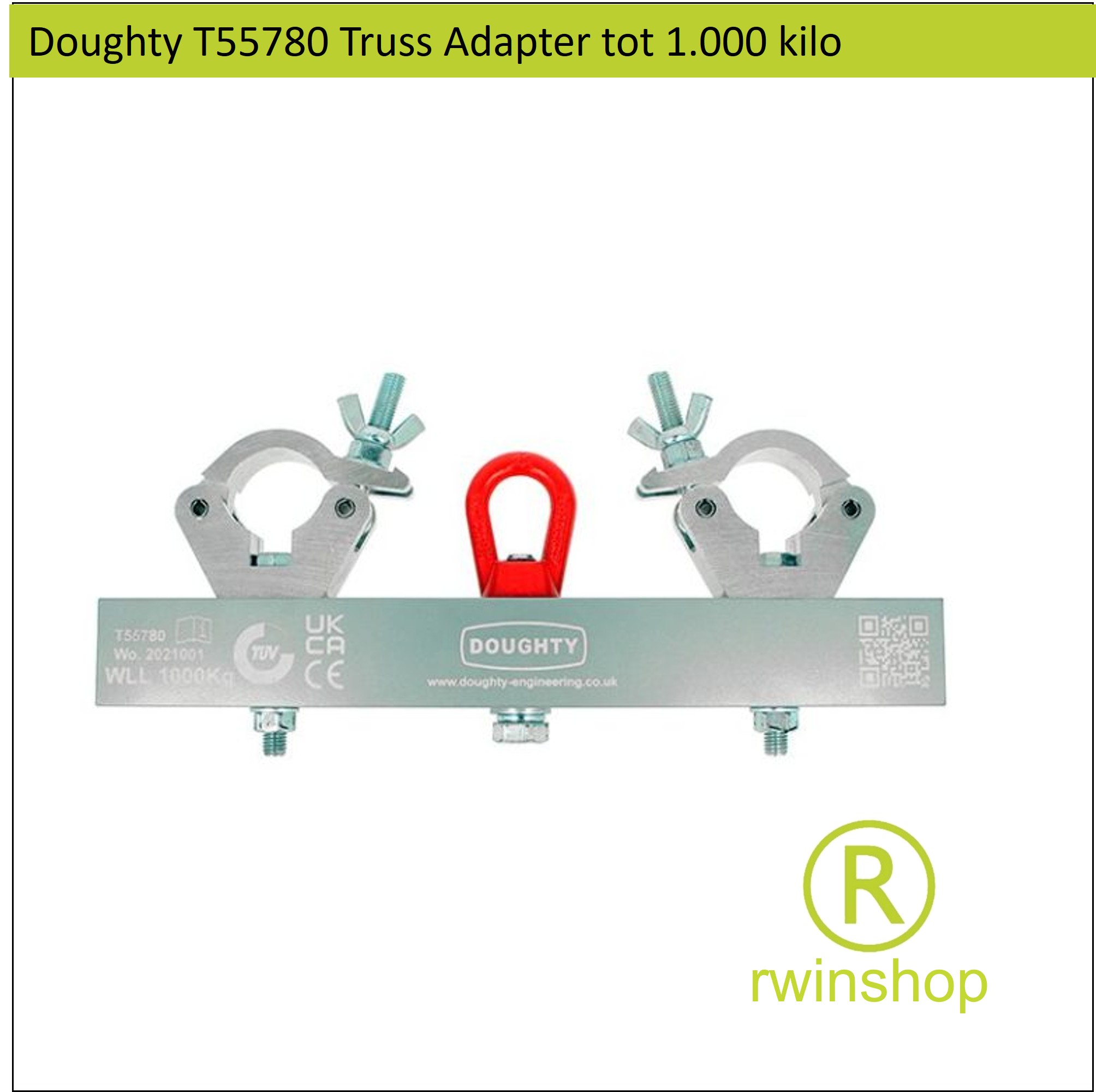 T55780 Truss Adapter tot 1.000 kilo compleet