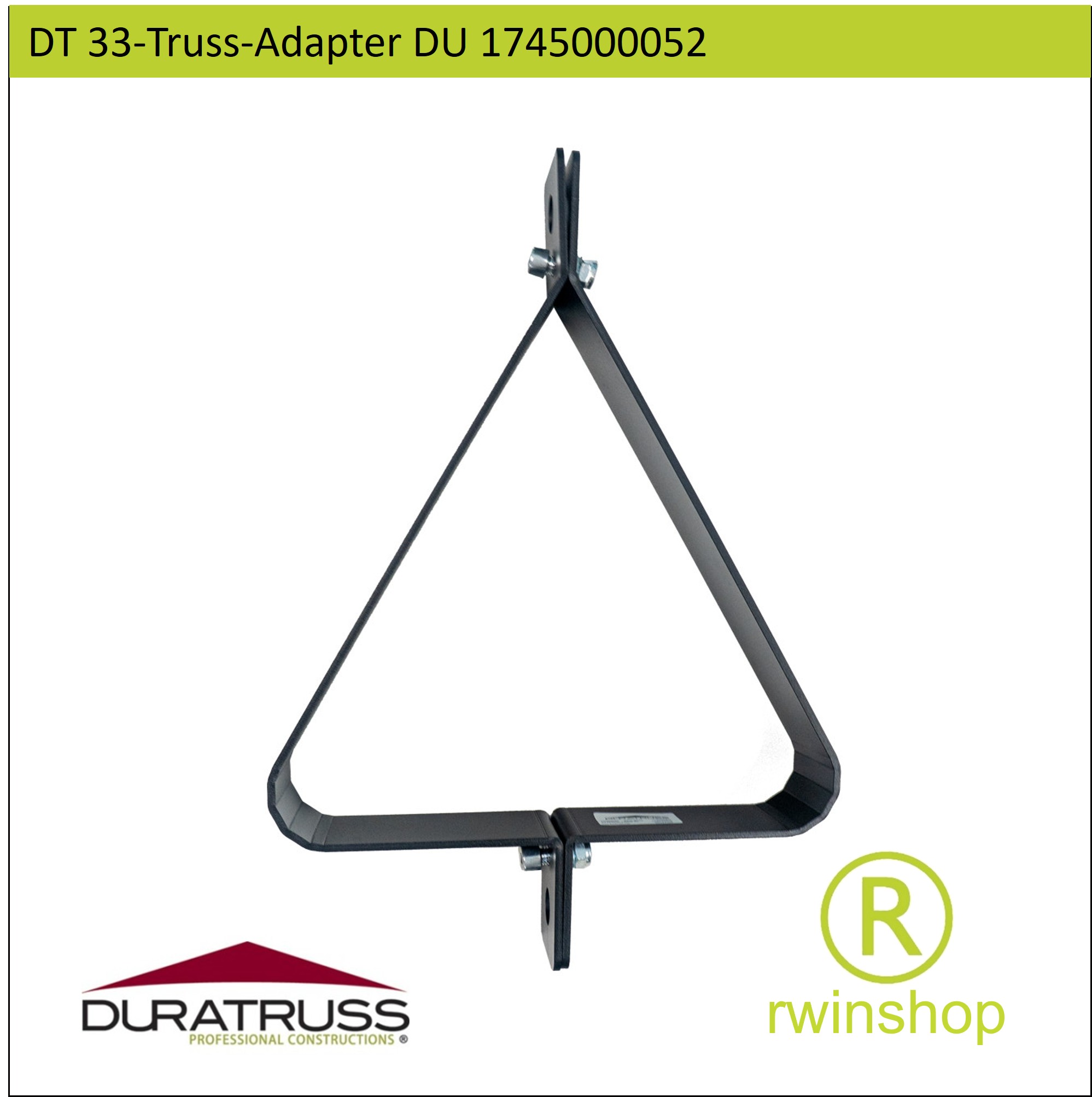 DT 33-Truss-Adapter - DT 33-Truss-Adapter DU