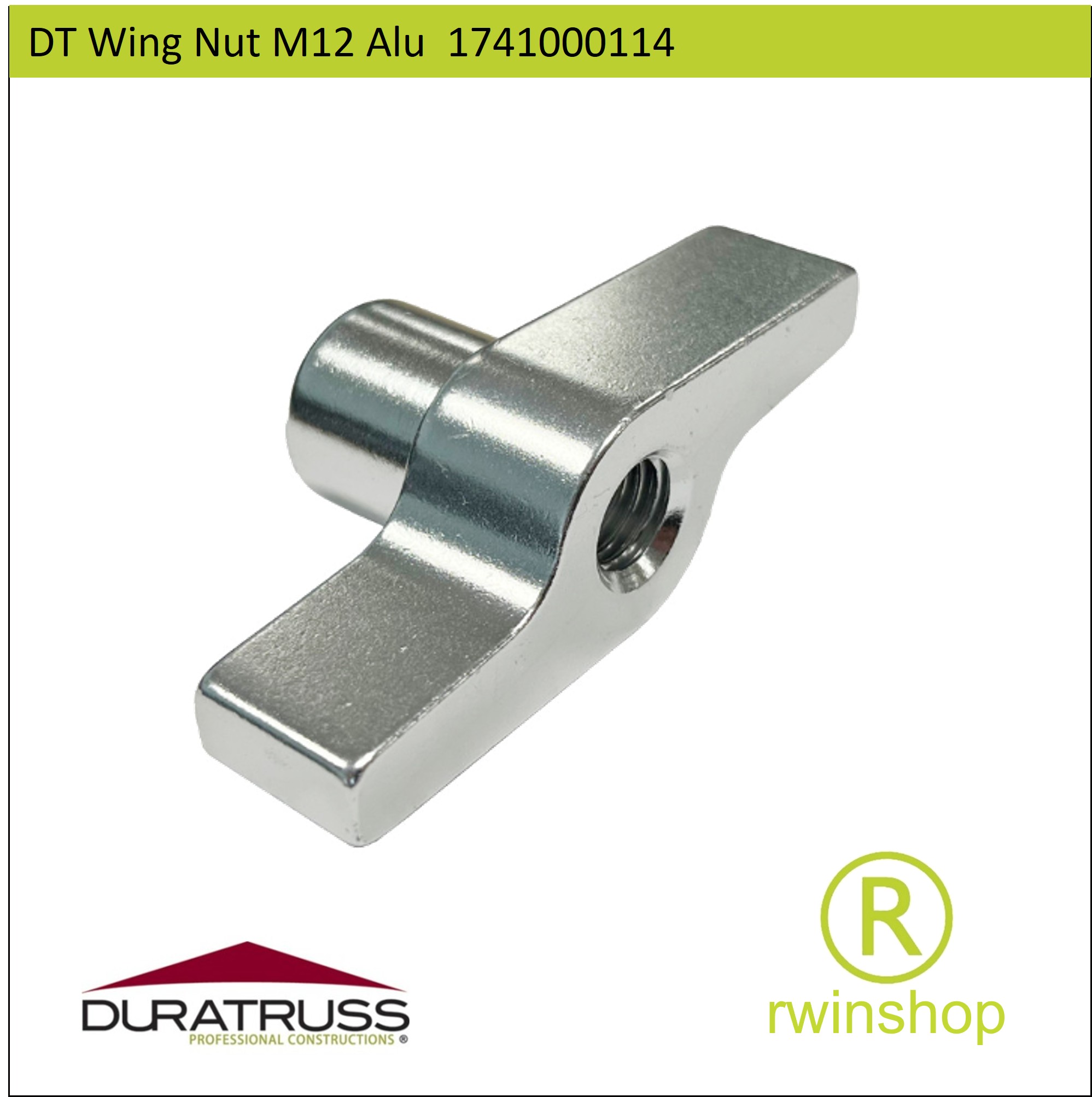DT Wing Nut M12 Alu - DT Wing Nut M12 Alu