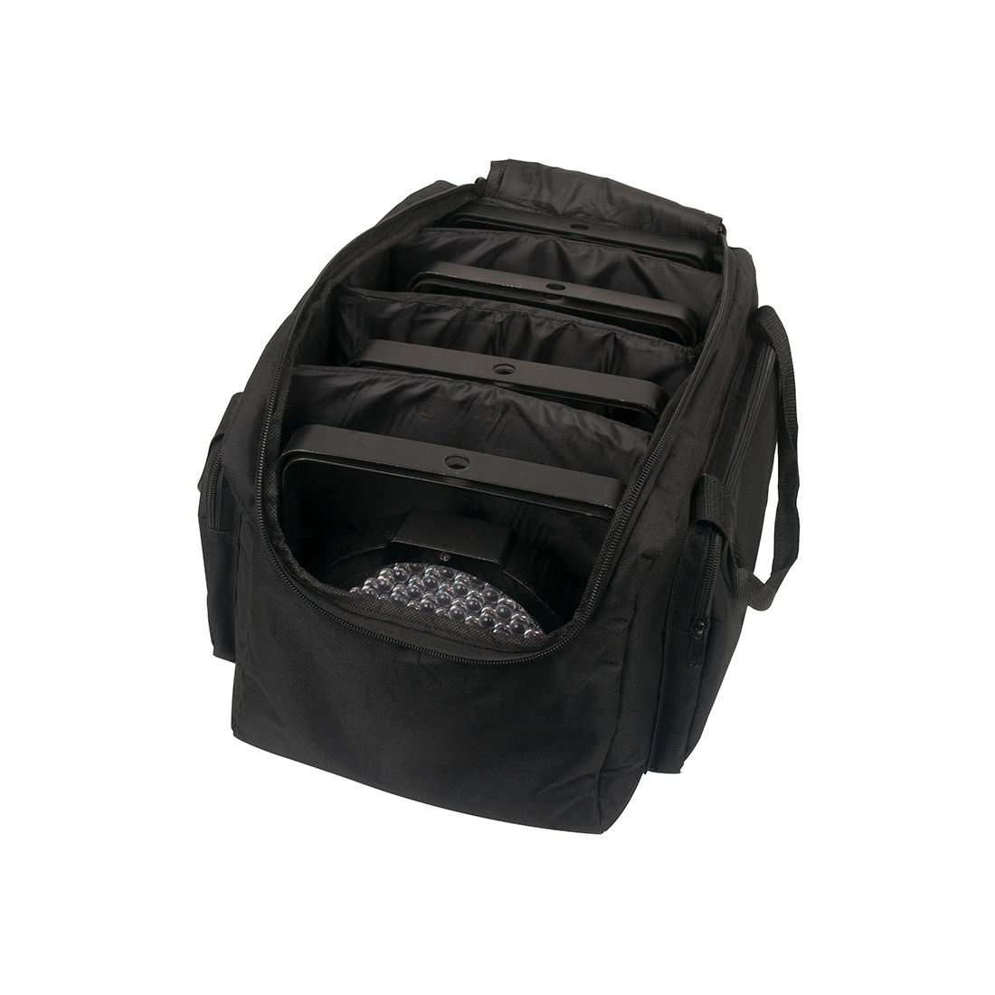 F4 Par Bag EP Nylon draagtas voor 4 Flat LEDparren 