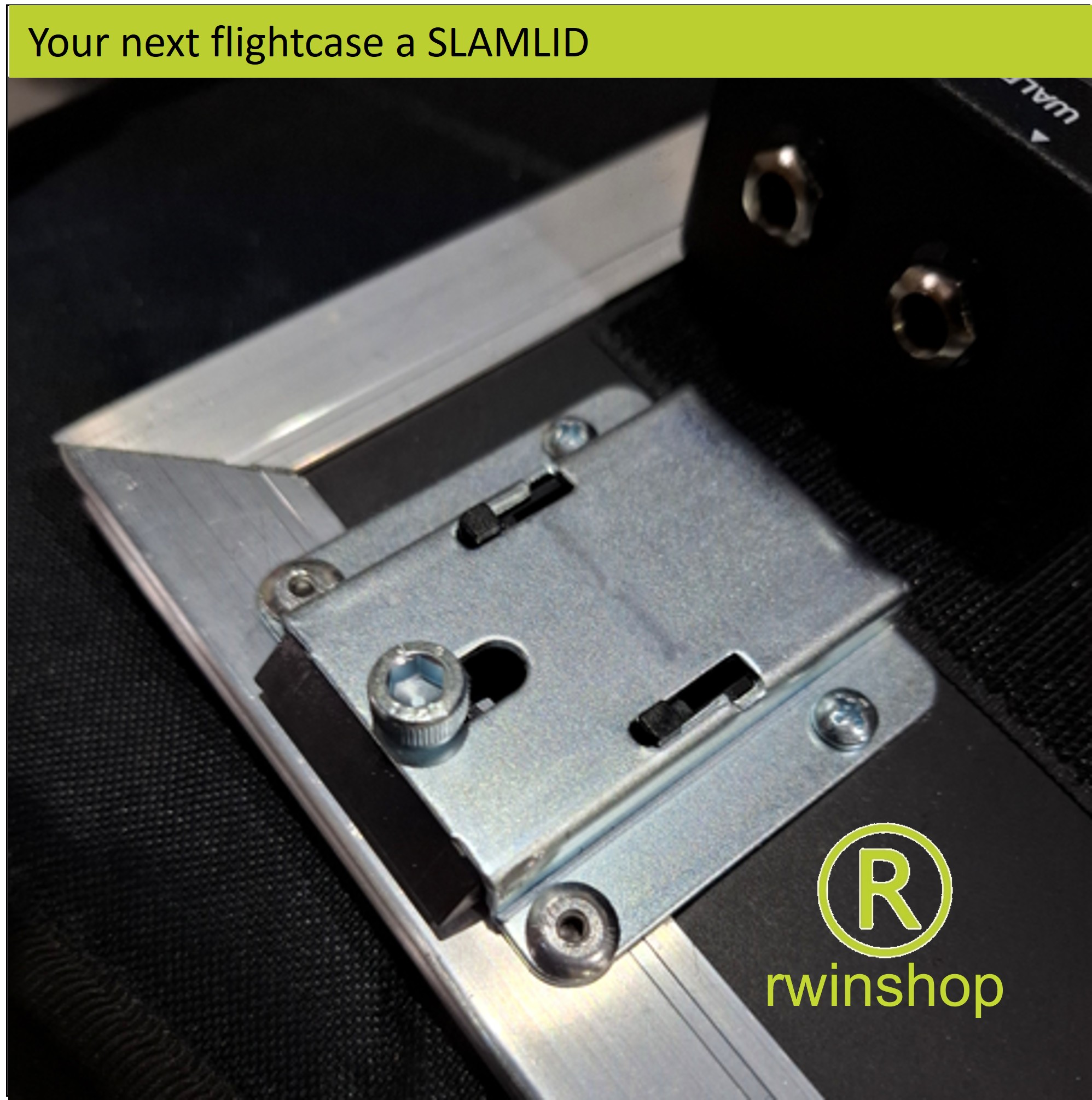 Slam-Lid flightcase 19inch rek