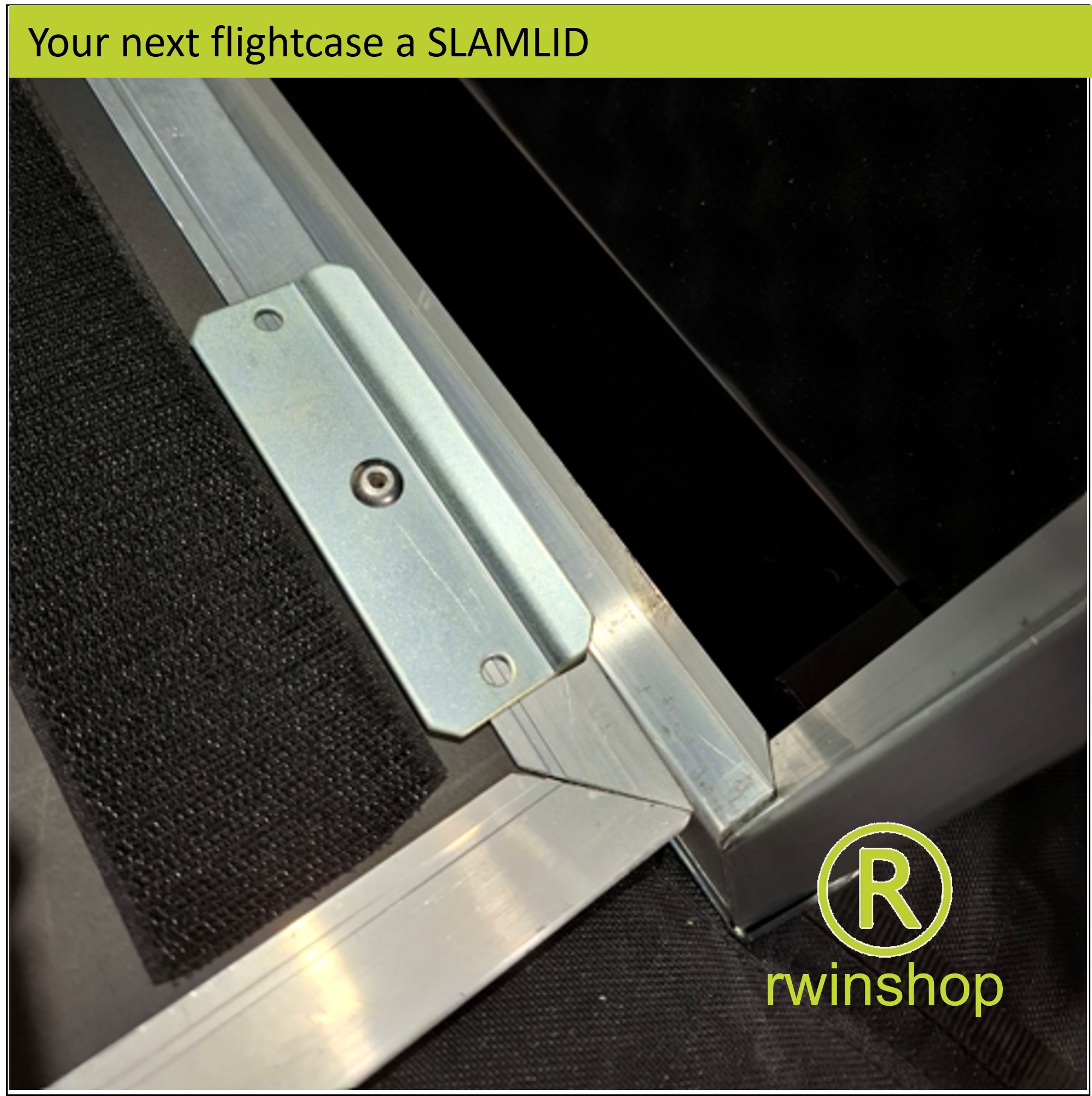 Slam-Lid flightcase 19inch rek