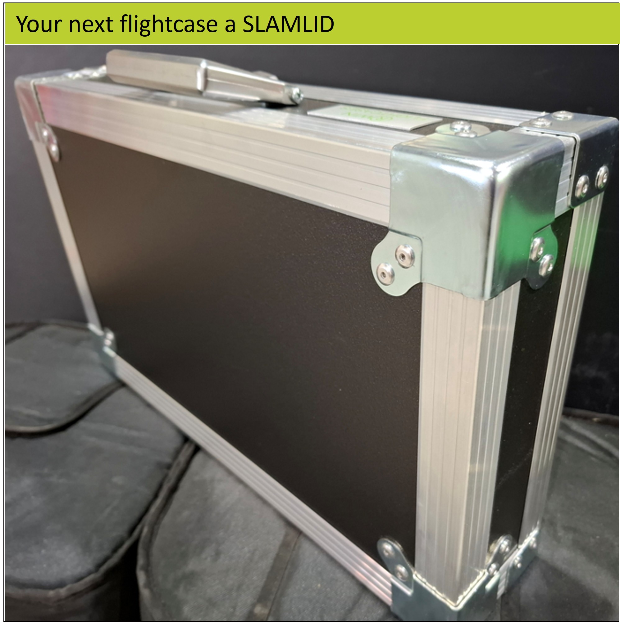 Slam-Lid flightcase 19inch rek
