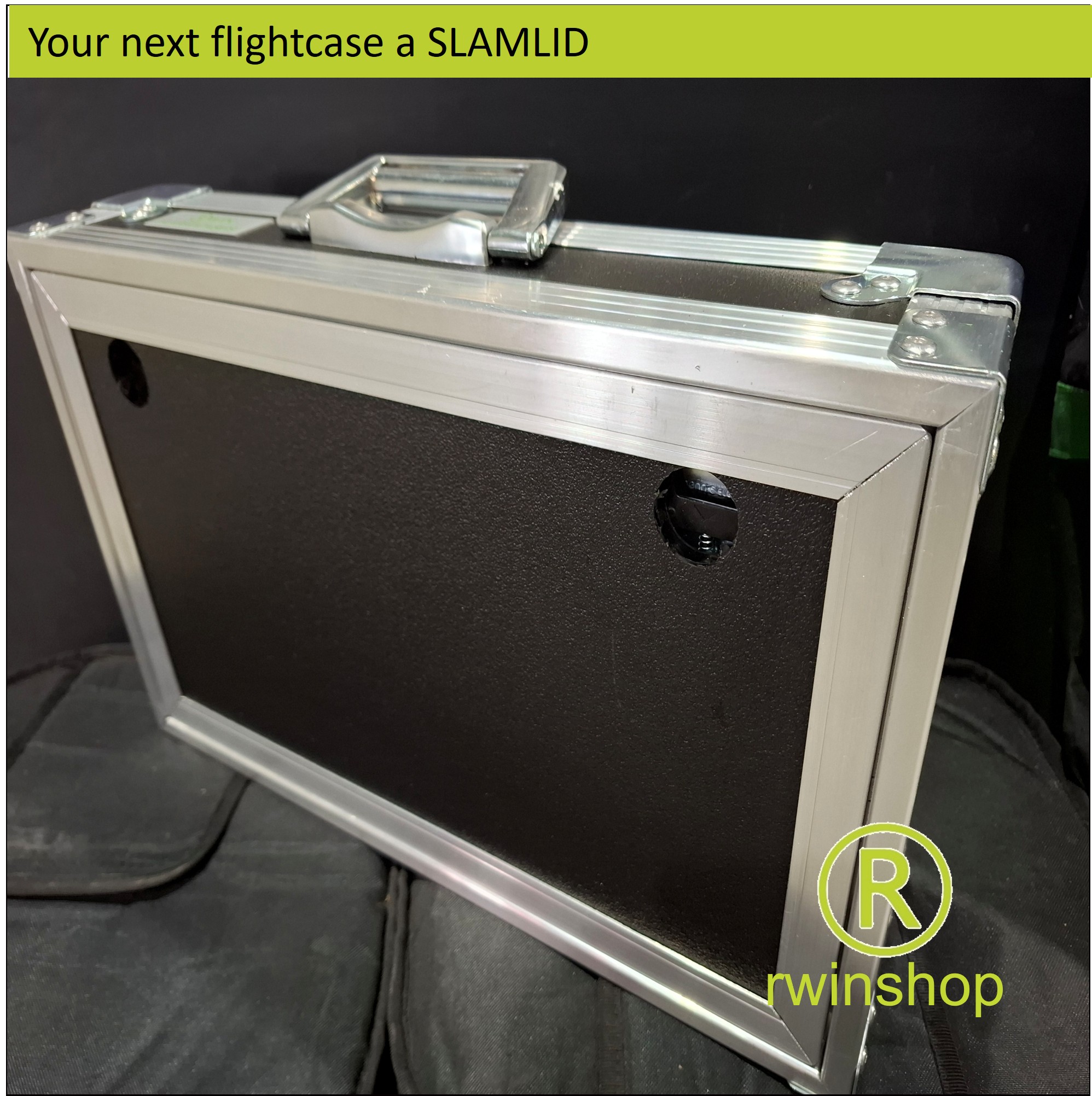 Slam-Lid flightcase 19inch rek