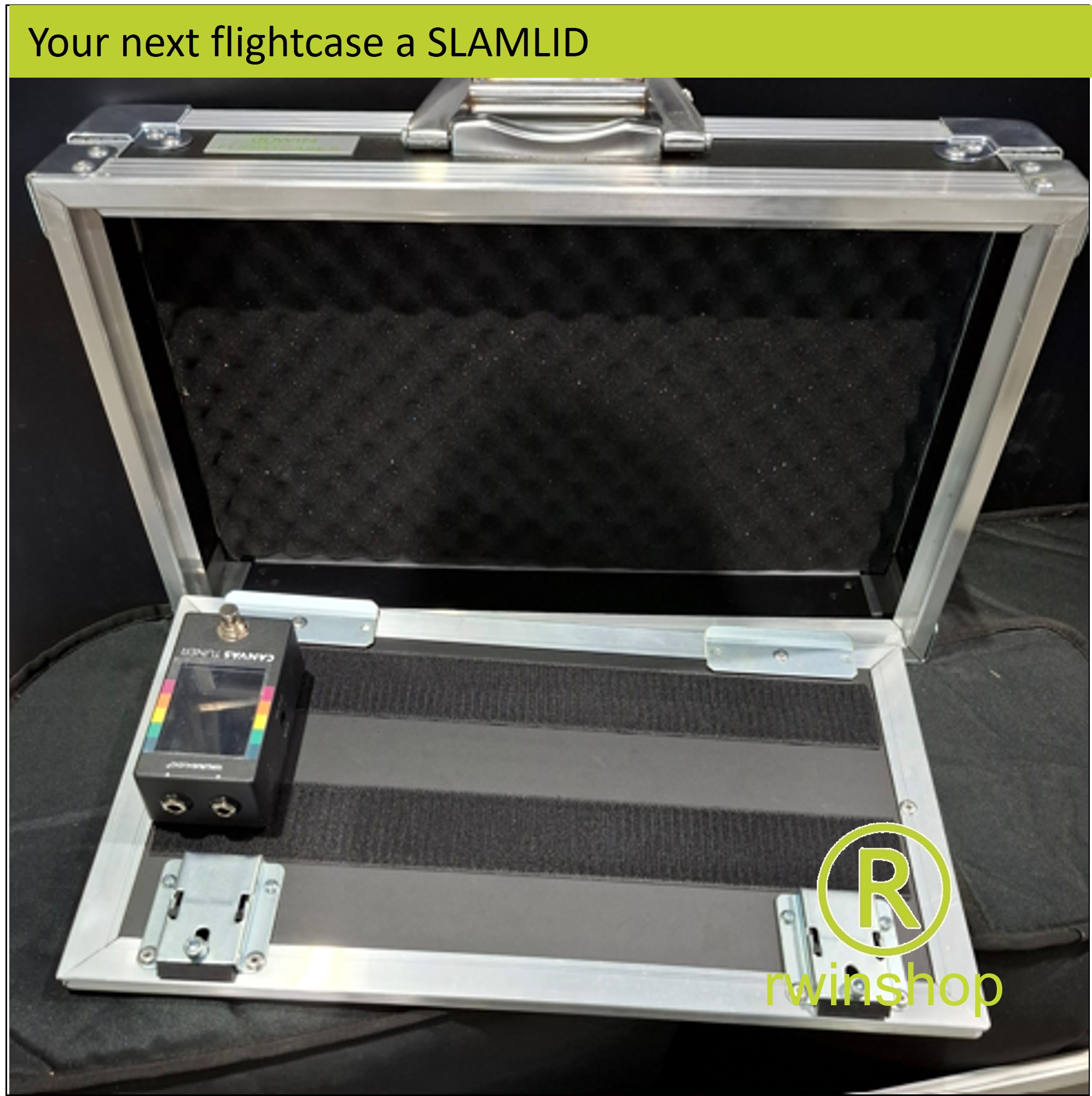 Slam-Lid flightcase 19inch rek