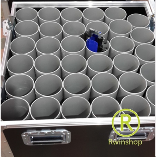Flightcase voor standers op maat gemaakt