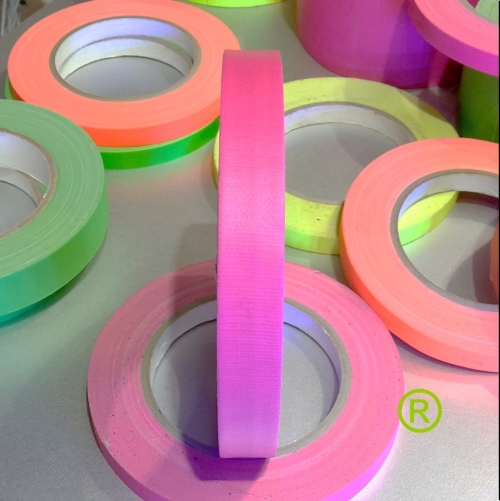 Fluor tape Roze 2 cm breed 25 meter lang