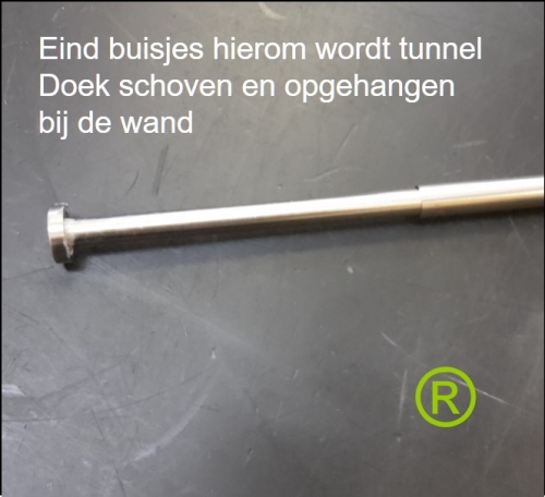 Gedrapeerd plafond Draperie goudkleurig doek 10 banen - Huren