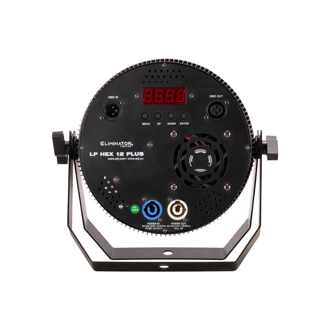 Professionele 6-in-1 LED Flat Par met RGBWA+UV Kleurmenging