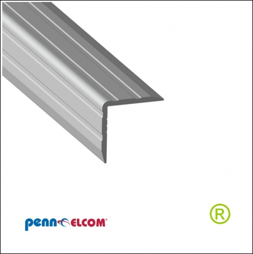 Hoeklijn 20x20mm EG-0122 aluminium 1.5mm dik 2 meter alleen voor afhalen.