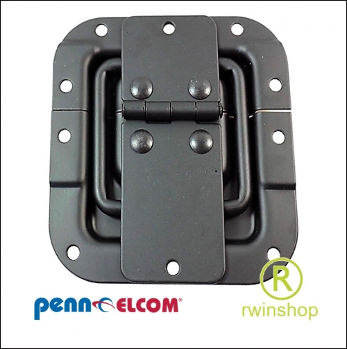 inbouw scharnier en dekselstop zwart groot model P2558K 