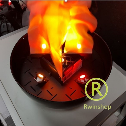 Virtuele vuurschaal, diameter: 36cm - LED VIRTUAL FLAME