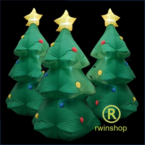 opblaasbare Kerstboom 180 cm hoog compleet huren