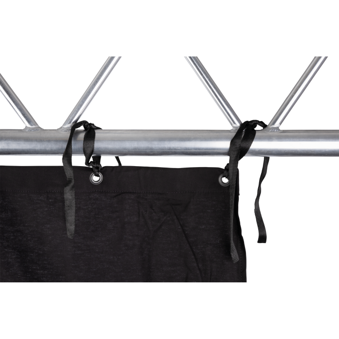 Knooplint voor Backdrops Zwart 10 stuks (89108)